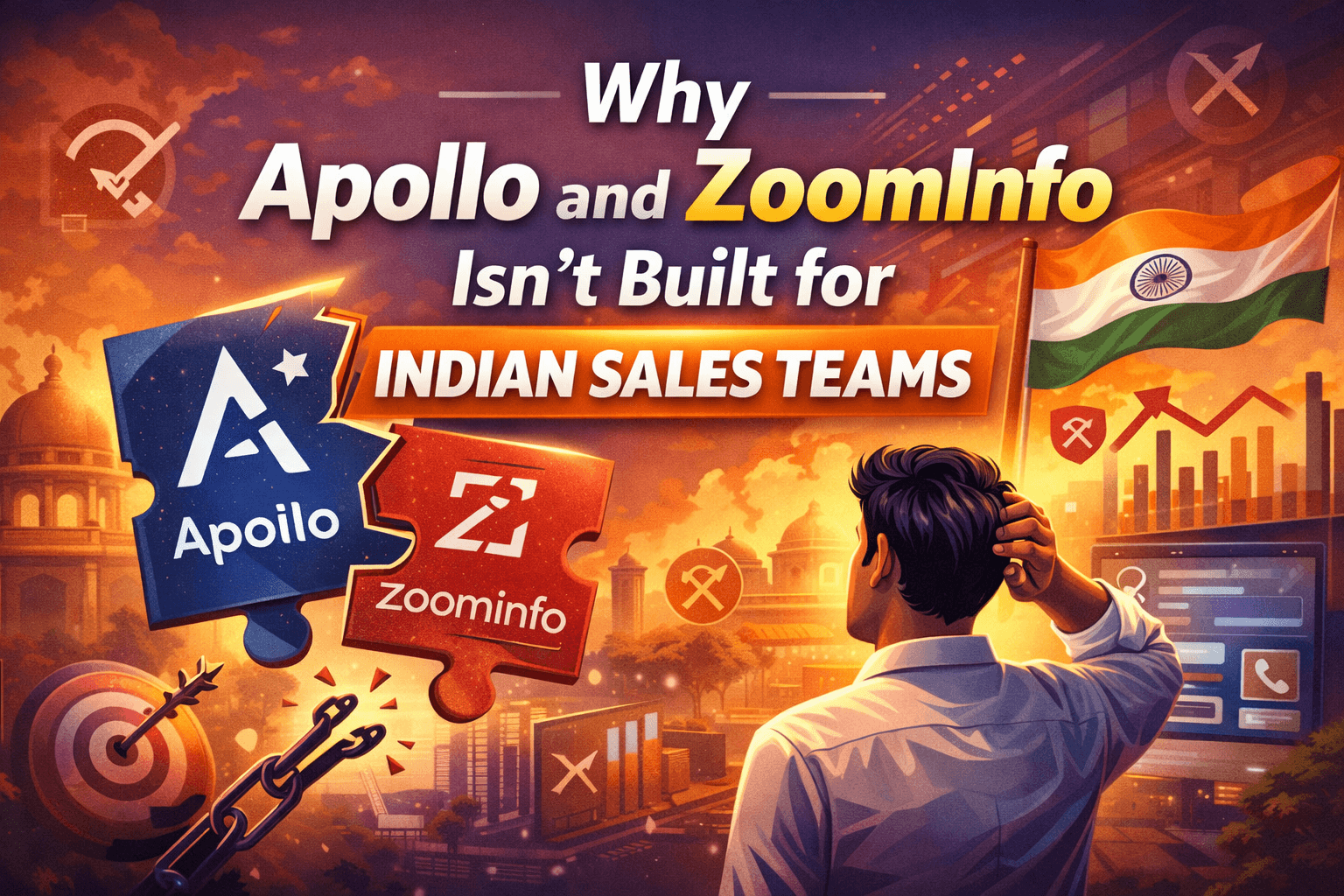 Why Apollo and ZoomInfo Isn’t Built for Indian Sales Teams