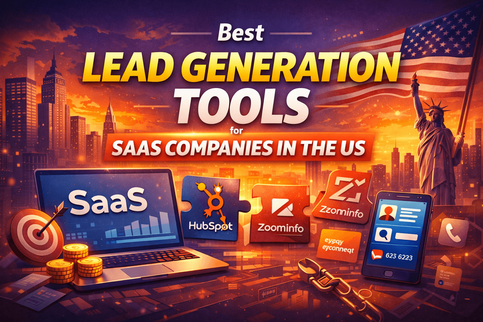 Best Lead Generation Tools for SaaS Companies in the US (Built for How SaaS Actually Grows)